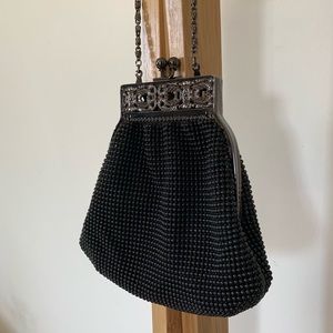 Vintage Mini Metal Beaded Clutch
